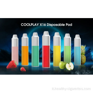 Coolplay x16 600 pavoncella sapore di frutta a vaporizzazione